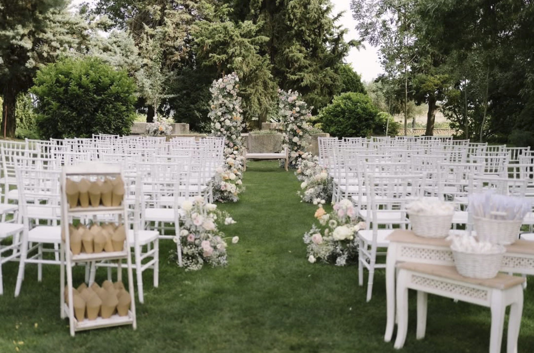 Cerimònia al jardí