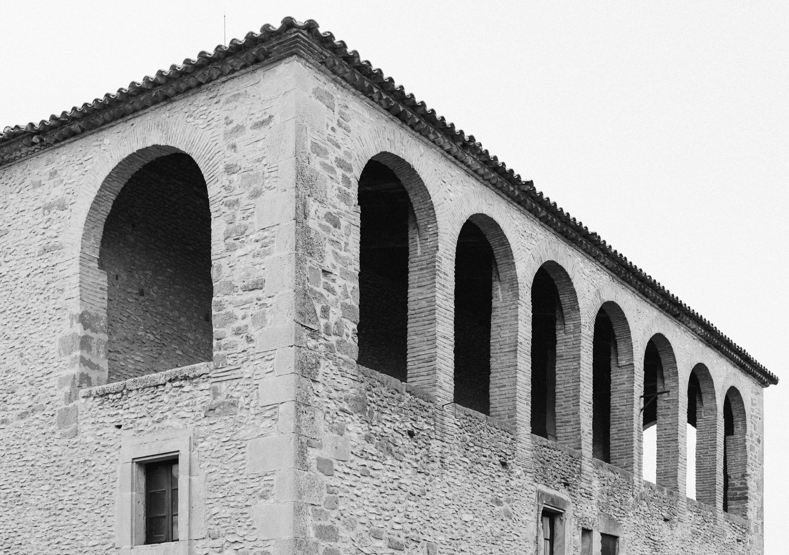 Façana del Palau de Margalef
